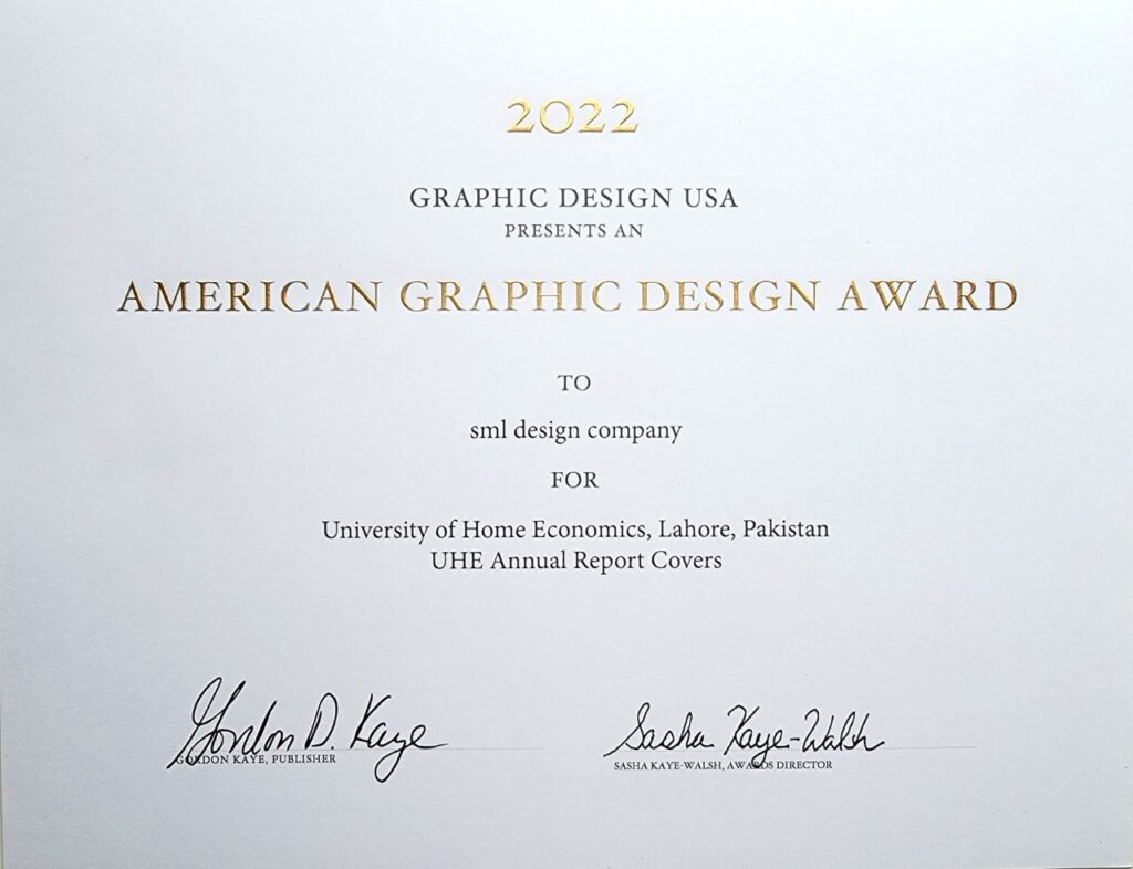 UHE Annual Reports Covers Win 59th Graphic Design USA Awards