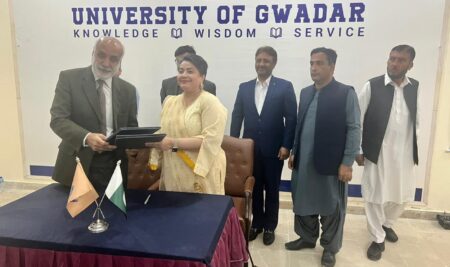 UHE collaborates with the University of Gwadar