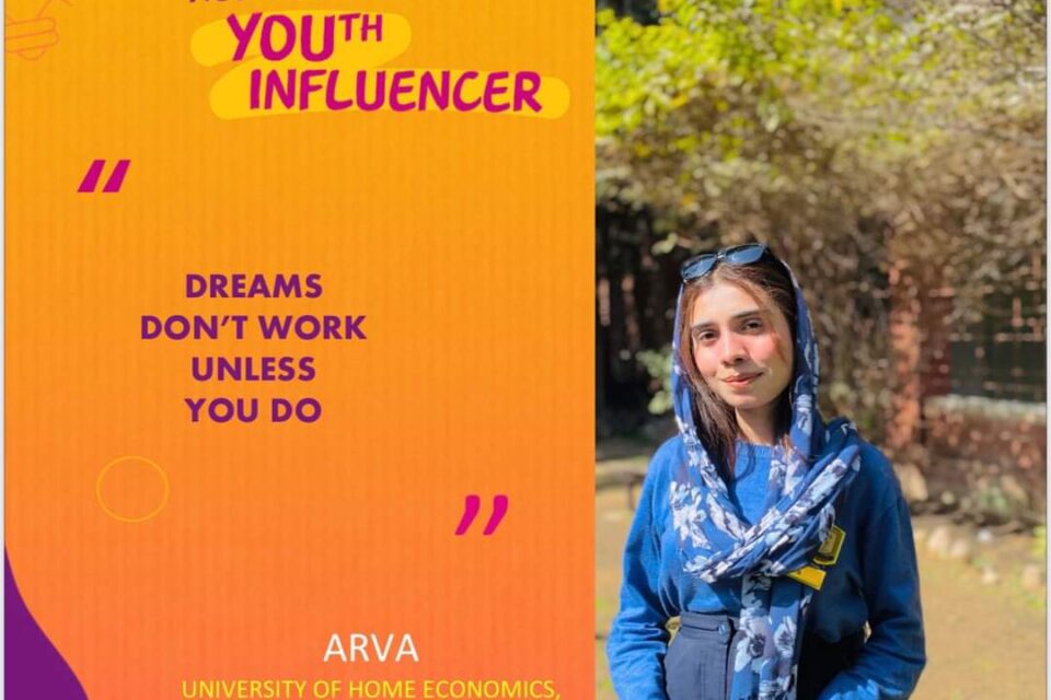 Nestle’ appointed UHE student Arva as a “Youth Influencer”