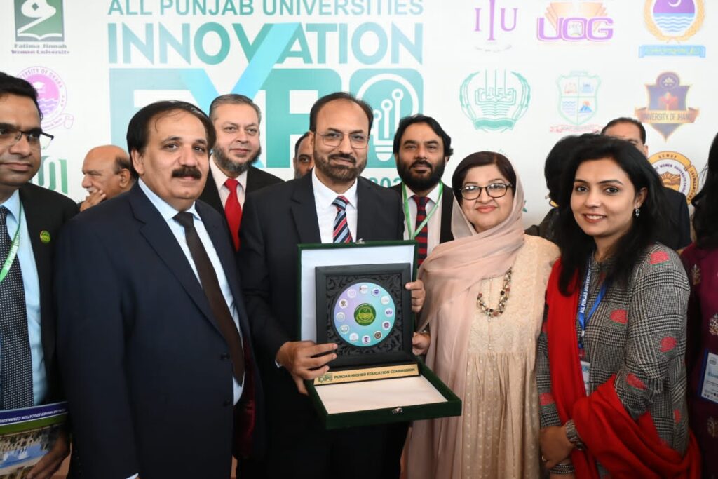 UHE wins All Punjab Universities Innovation Expo 2023.