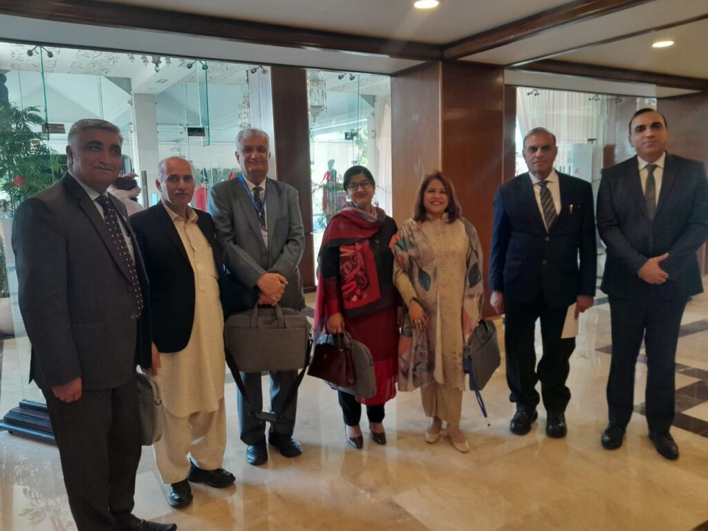 Prof. Dr. Faleeha Zahra Kazmi, VC UHE attends the Vice-Chancellors Conference in Islamabad.
