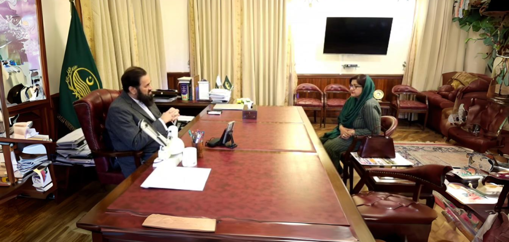 Key Highlights from Vice Chancellor Prof. Dr. Faleeha Zahra Kazmi's Meeting with Governor of Punjab.