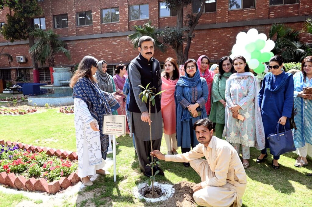 Mr. Farrukh Naveed, Secretary HED participates in Plantation Drive The Green and Clean Society carried out a plantation drive.